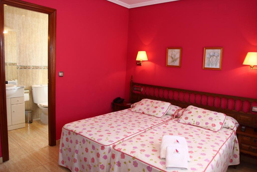 Hotel Pipo Playa de la Lanzada Habitación foto